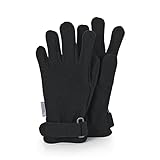Sterntaler Unisex Kinder Fingerhandschuh Cold Weather Gloves, Schwarz, 3 EU