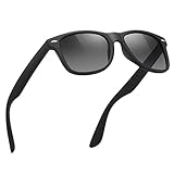 Glapeame Polarisiert-Sonnenbrille-Herren-Damen-Sonnenbrillen-Sunglasses-Men-Woman-Sonnenbrille Schwarz-UV400-Unisex-Retro-Vintage-Klassische-Polarisierte-Brille-Sportbrille-für Fahren-Camping,3