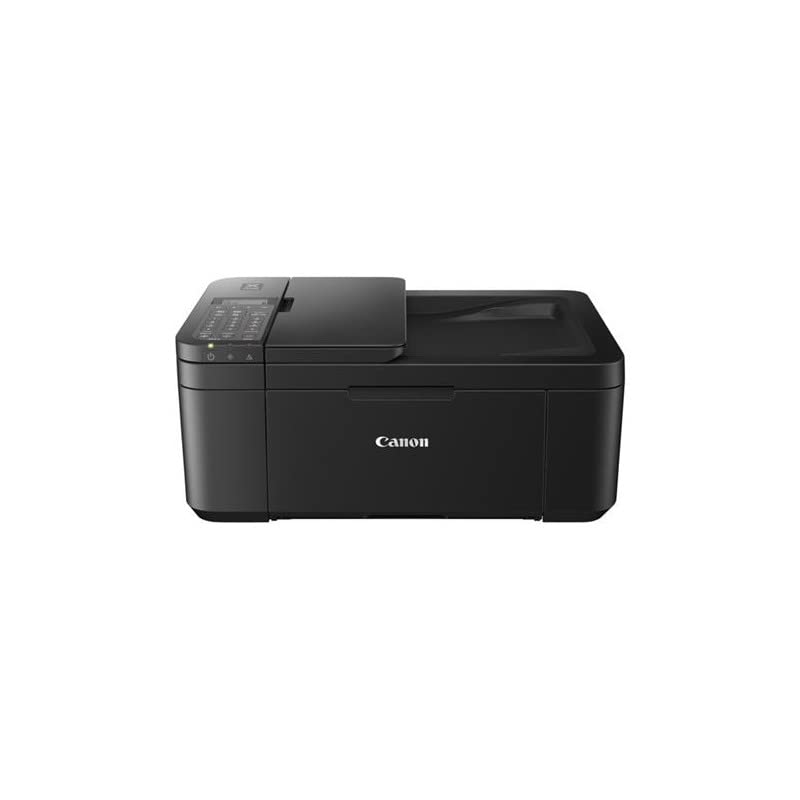 Canon PIXMA TR4550 Drucker Farbtintenstrahl Multifunktionsgerät DIN A4 (Farbdruck, Scanner, Kopierer, Fax, 4 in 1, 4.800 x 600 dpi, USB, WIFI, WLAN, Duplexdruck, Print App), schwarz