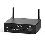 Arylic Bluetooth aptX HD Stereo Verstärker mit Audio Transmitter, 2 Kanal 50W*2 Verstärker mit HDMI ARC, Phono in und Free APP.Support aptX Adaptive(AD) Music Transmission & Reception - B50.