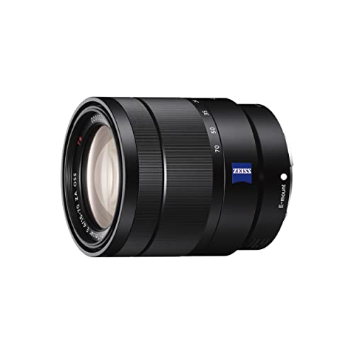 Sony SEL-1670Z Zeiss Standard-Zoom-Objektiv (16-70 mm, F4.0, OSS, APS-C, geeignet für A7, ZV-E10, A6000- und Nex-Serien, E-Mount) schwarz