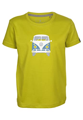 Kinder T-Shirt Teeins mit VW Bulli Print 3041171, Farbe:Citronelle, Größe:152-158
