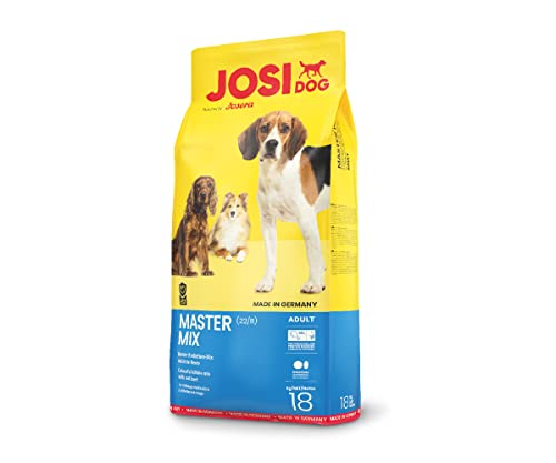 JosiDog Master Mix (18kg | Hundefutter für normal aktive Hunde | Premium Trockenfutter für ausgewachsene Hunde | powered by JOSERA | 1er Pack