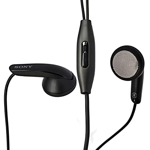 Sony Original Headset MH-410C Xperia Z1 Ultra Kopfhörer Ohrhörer in schwarz mit Anrufannahmeknopf An-Aus In Ear Ohrstöpsel
