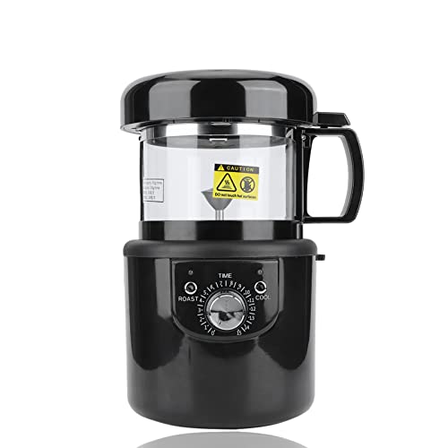 Kaffeeröster, ABS + Glas + Aluminiumlegierung Backkühlung 2-in-1-Maschine Beibehalten des ursprünglichen Kaffeegeschmacks, EU 220-240 V.