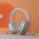 Kabellose Bluetooth Kopfhörer Over Ear, P9 Wireless Headset Stereo Musik Kopfhörer mit Mikrofon Gaming Headset für iPhone/Samsung/iPad/PC (Weiß)