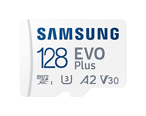 Samsung Evo Plus 128 GB microSD SDXC U3 Class 10 A2 Speicherkarte 130 MB/S Adapter 2021