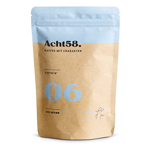 Kaffee N°06 – von Hand geröstet – Feinster Single Origin Arabica – Kaffee-Bohnen für Vollautomat und Filter (250 GR)