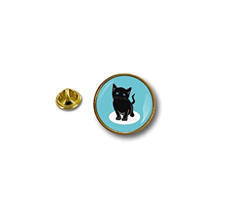 Akachafactory Pin Pin Nationalflagge Metall Revers Hut Button Weste Katze