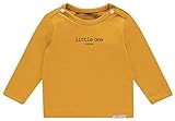 Noppies Unisex Baby U Tee Ls Hester Text T Shirt, Honey Yellow, 50 EU