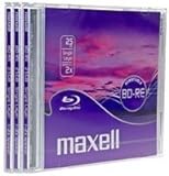 Maxell 276079 Blu-ray BD-RE 25 GB SL 3pk, Maxell