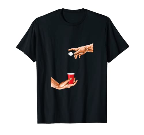beerpong Trinkspruch beer pong bier pong Trinkspiel Geschenk T-Shirt