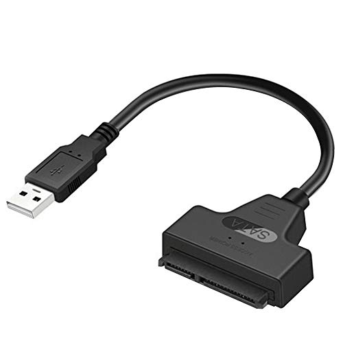 Arichtop SATA 3 Adapterkabel SATA auf 6 Gbps USB auf 2,5 Zoll SSD Externe Festplatte HDD 22 Pin SATA III Kabel 2,0,20 cm USB