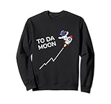 To Da Moon Stonks Börse Paperhands Meme Aktien Sweatshirt
