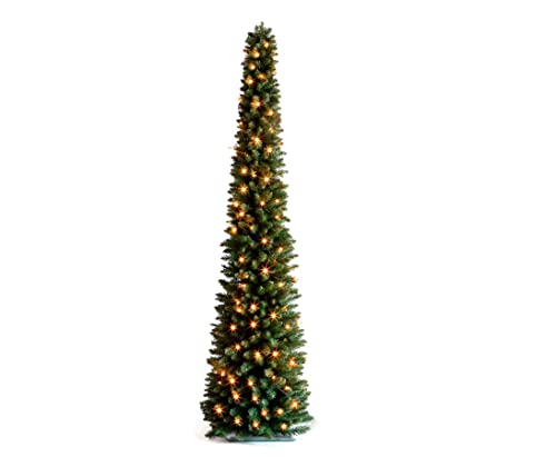 kunstpflanzen-discount.com LED Weihnachtsbaum Säule, Höhe 150cm künstlicher Weichnachtsbaum künstliche Weihnachtsbäume Deko Weihnachts Bäume Tannenbäume Nordmann Tannen Christbäume