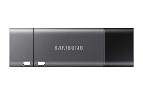 Samsung MUF-128DB/EU DUO Plus 128 GB Typ-C USB 3.1 Flash Drive Gunmetal Gray