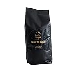 BLACK OF NAPLES Espresso Napoletano - extrem intensiver und cremig - sehr geringer Säuregehalt -100% Robusta ganze Bohnen 1Kg