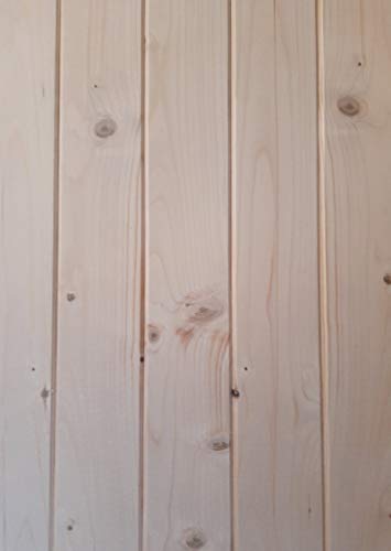 AZZAP Profilbretter Profilholz Fassadenprofil Fasebretter 15x90mm Länge:100cm Holz 20 St.