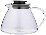 Melitta Kanne aus Borosilikatglas, Robust und Hitzebeständig, 0,7 Liter, 217625