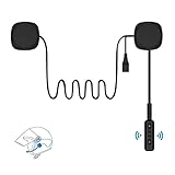 OBEST Motorrad Bluetooth Headsets 5.0Funkkopfhörer Motorrad Sturzhelm zubehör, kabellos, Freisprecheinrichtung, Musikanrufsteuerung mit Mikrofon, Weitgehend kompatibel mit verschiedenen