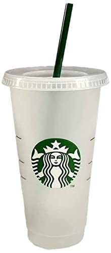 Starbucks-Logo, wiederverwendbar, aus Kunststoff, für Kaltgetränke, 710 ml (24 fl oz)