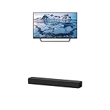 Sony KDL-40WE665 102 cm (40 Zoll) Fernseher (Full HD, Triple Tuner, Smart-TV) Plus HT-SF200 2.1 Kanal kompakte TV Soundbar (Home Entertainment System, HDMI, Bluetooth, USB, Surround Sound) schwarz