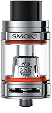 Original Smok TFV8 Big Baby Beast Clearomizer Atomizer 5 ml, Durchmesser 24,5 mm, Verdampfer für E-Zigarette, TPD EU-Edition, Silber