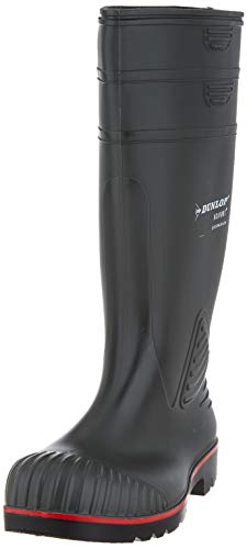 Dunlop Protective Footwear Acifort Heavy Duty full safety Unisex-Erwachsene Gummistiefel, Grün, 49/50