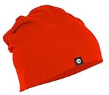 STARK SOUL Slouch Beanie Mütze für Damen & Herren (Unisex), leichte Jersey Mütze, Einheitsgröße (Rot)