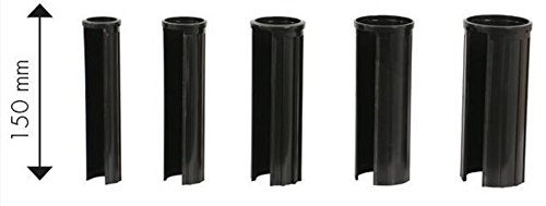 XXL 15 cm Doppler Granitsockel-Reduzierringe Innendurchmesser 25, 32, 38, 48 und 52 mm, schwarz Adapter