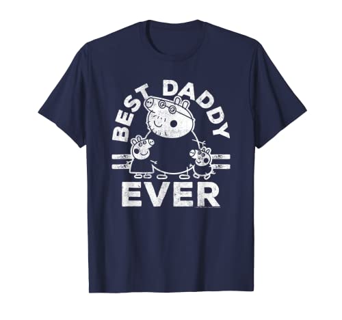 Peppa Wutz Vatertag Bester Papa T-Shirt T-Shirt