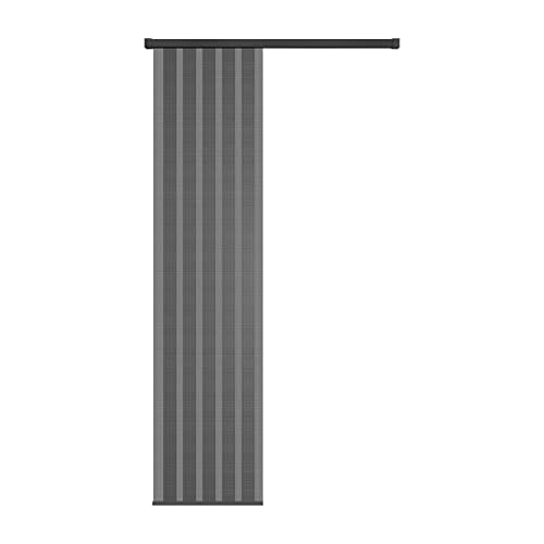Nematek Lamellenvorhang Insektenschutz - Fliegengitter Tür ohne Bohren - Insektenschutz Balkontür - Fliegenvorhang Terrassentür - 114 x 250 cm