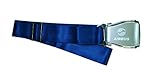 AIRBUS - 'Airline Seatbelt' - Gürtel -- Gr. XS - XXL - Stufenlos einstellbar - Farbe Blau