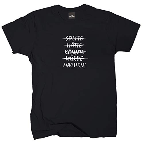 Wolkenbruch® T-Shirt Sollte, schwarz Gr.L