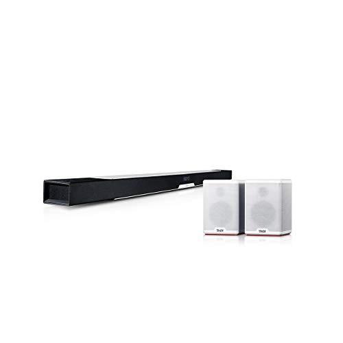 Teufel Cinebar Lux Surround 5.0-Set Weiß Surround Soundbar Bluetooth Dynamore 3D Heimkino Musik