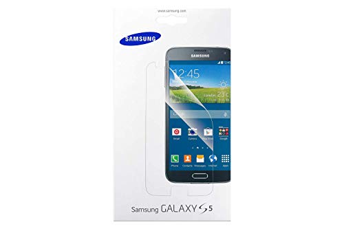 Samsung Displayschutzfolie (2 Stück) inkl. Reinigungstuch/Blasenspachtel für Samsung Galaxy S5