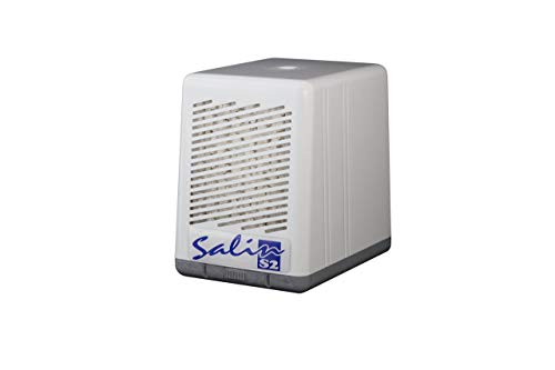SALIN S2-Natursalz Luftfiltersystem, Salzlufttherapie Gerät, Pollenfilter, Staubfilter, Luftreiniger, White, Ja