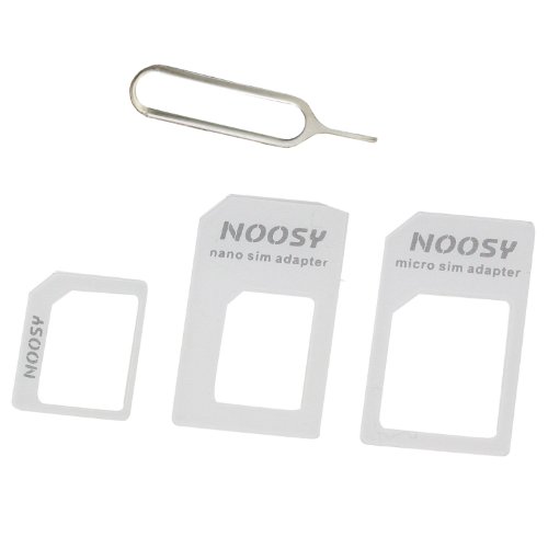 Adapter für Micro/Nano Sim auf normale Simkarte 4 Teilig Neu