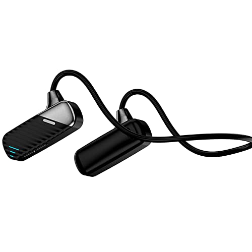 Bluetooth Kopfhörer Kabellose Ohrhörer mit integriertem Mikrofon Musik Knochenleitungs-Bluetooth-Sportkopfhörer mit offenem Ohr schweißfest Drahtlos für Training und Laufen MuSheng