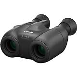 Canon 10X20 is Fernglas (Kleines, kompaktes, leichtes Reisefernglas, Sportveranstaltungen, Beobachtung Wildtiere, 10-fache Vergrößerung, mit Bildstabilisator), schwarz