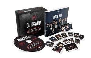BTS 1st Album [DARK & WILD] CD + PhotoCards + PhotoBook BAGNTAN