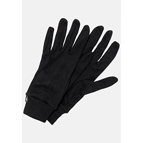 Odlo Unisex ACTIVE WARM ECO Handschuhe, Black, M