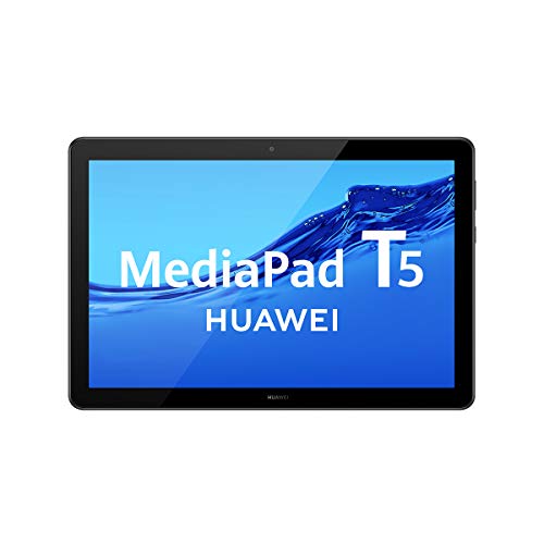 Huawei Mediapad T5 WiFi Tablet-PC (25,6 cm (10,1 Zoll) Full HD Display, 32 GB interner Speicher (erweiterbar), 2 GB RAM, 5100 mAh Akku), Schwarz