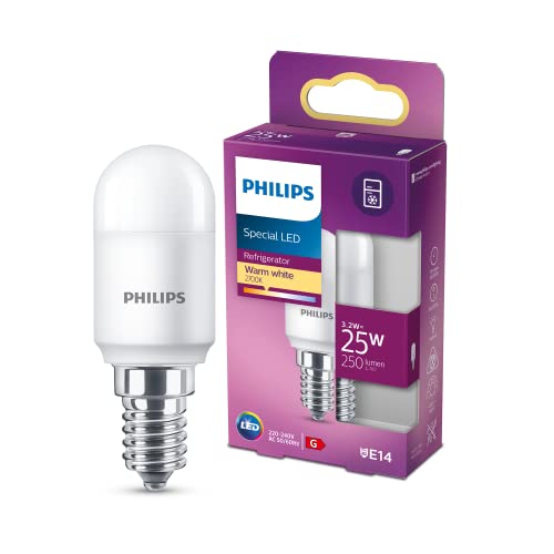 Philips LED Lampe ersetzt 25W, E14, warmweiß (2700 Kelvin), 250 Lumen, Kühlschranklampe