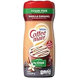 Coffee-Mate Vanilla Caramel, Sugar-Free Powdered Coffee Creamer, Kaffeesahne Pulver - Vanille Karamell - OHNE ZUCKER! aus USA