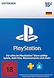 PlayStation Store Guthaben 15 EUR | PSN Deutsches Konto | PS5/PS4 Download Code