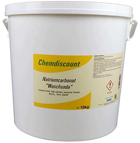 10kg Soda (Waschsoda Natriumcarbonat Na2CO3 calcinierte Soda) Granulat