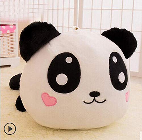 Wxizhu Weiches Spielzeug Panda Puppe Waschbär Plüschtier für Baby Süßes Kuscheltier (Color : Heart Smile, Size : 70cm)