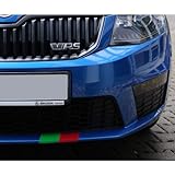 Decus Streifen breit - für alle Skoda Modelle Aufkleber Skoda Sport RS Octavia Suberb Fabia Jeti 2 3 Sticker // Sticker OEM JDM Style Aufkleber