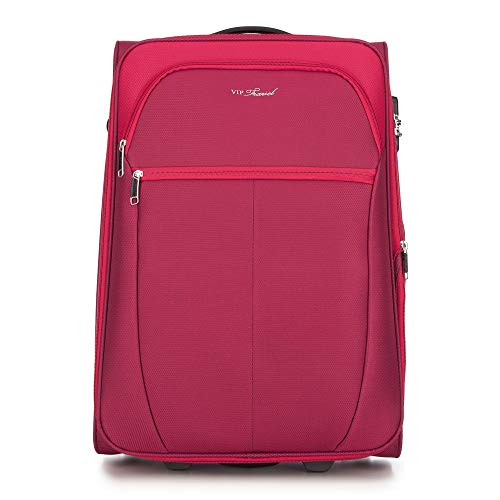 WITTCHEN Unisex-Erwachsene VIP Collection Koffer Luggage-Suitcase, Burgund, S (54x38x20cm)